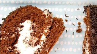 Συνταγή για κορμό σοκολάτας με τέλεια επικάλυψη τρούφας