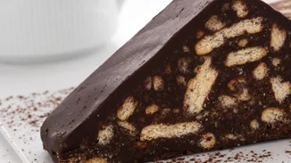 Κορμός σοκολάτας με βούτυρο, χωρίς αβγά