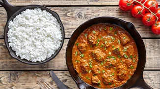 Συνταγή για μοσχάρι κοκκινιστό με ρύζι