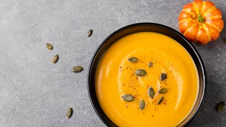 Βελουτέ σούπα κολοκύθας σύμφωνα με τη δίαιτα Dukan