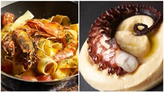 Φάβα με μπαλσάμικο, καλαμάρι με σάλτσα βασιλικού, παπαρδέλες με σάλτσα πιπεριάς: Συνταγές για το σαρακοστιανό τραπέζι