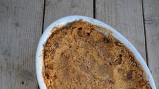 Εύκολη συνταγή για απλ κραμπλ ή αλλιώς τριφτή μηλόπιτα