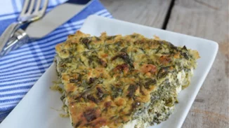 Τάρτα με φέτα και σπανάκι χωρίς αλεύρι | Η πιο ελαφριά εκδοχή του αγαπημένου πιάτου