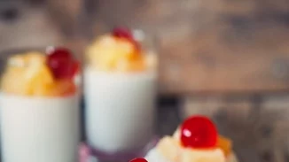 Συνταγή για πανακότα με καρύδα σαν Pina Colada