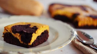 Μπράουνις με κίτρινη κολοκύθα | Μια βελούδινη, σοκολατένια συνταγή