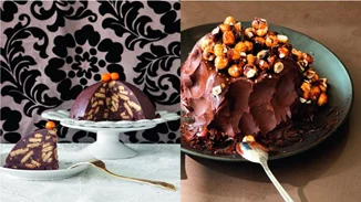 Εύκολα γλυκά με σοκολάτα | Τούρτα μωσαϊκό, γκανάς σοκολάτας με ρούμι και τούρτα σοκολάτα μαρκίζ