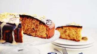 Κέικ με πορτοκάλι και ταχίνι | Ένα vegan, νόστιμο και θρεπτικό κέικ