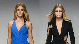 Gigi, Rosie & Irina: Τα πιο σέξι μοντέλα στο catwalk Versace
