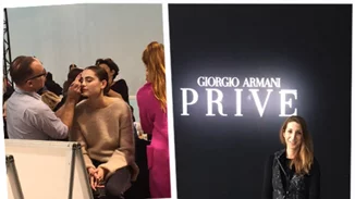 Armani Prive: Backstage στο Haute Couture Show