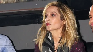 Η Άννα Βίσση και η Χριστίνα Αναγνωστοπούλου στην πρεμιέρα του Νίκου Καρβέλα