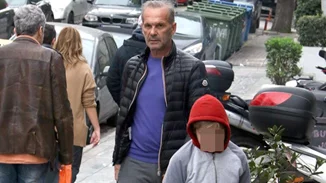 Πέτρος Κωστόπουλος: Έξοδος με τον γιο του Μάξιμο