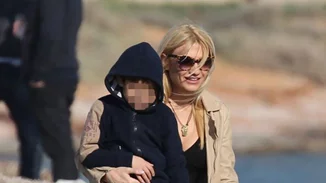 Γιώργος Λιάγκας- Φαίη Σκορδά: Οικογενειακή βόλτα!