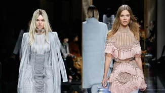 Balmain A/W 2016-2017: Το celebrity front row, τα ωραιότερα looks και η burlesque διάθεση στη νέα συλλογή