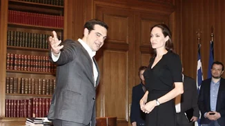Angelina Jolie: Φωτογραφίες από την συνάντησή της με τον Αλέξη Τσίπρα