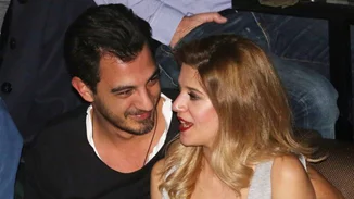 Τζένη Θεωνά - Δήμος Αναστασιάδης: Η νυχτερινή έξοδος του ζευγαριού