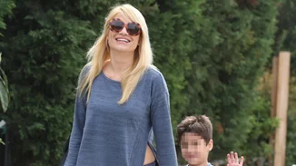 Φαίη Σκορδά: Η βόλτα με τον γιο της Γιάννη!