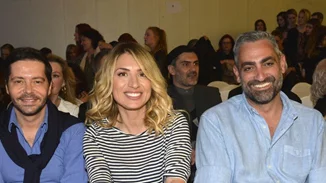 Μαρία Ηλιάκη - Νεκτάριος Γαλίτης: Βραδινή έξοδος σε fashion event