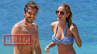 Δούκισσα Νομικού - Δημήτρης Θεοδωρίδης: Το πρώτο τους μπάνιο στη Μύκονο