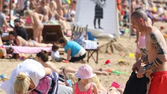 Έλενα Ασημακοπούλου - Μπρούνο Τσιρίλο: Με την μικρή κόρη τους για μπάνιο