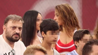 Χρήστος Φερεντίνος: Με τους γιους του στο γήπεδο