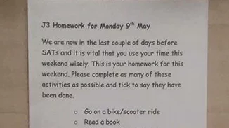 To homework που έγινε viral