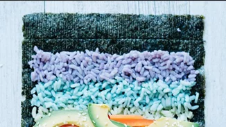 Rainbow sushi: Ψυχεδέλεια και ωμό ψάρι