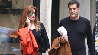 Βίκυ Χατζηβασιλείου: Σπάνια έξοδος με τον σύζυγό της