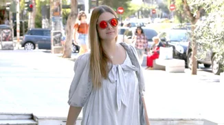 Δέσποινα Καμπούρη: Βουτιά στην πισίνα με... τα ρούχα