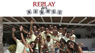 Το Nammos Mykonos ντύνεται Replay