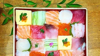 "Mosaic Sushi": Το trend από την Ιαπωνία που μεταμορφώνει το sushi σε έργο τέχνης