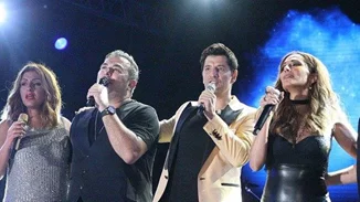 Ρουβάς - Ρέμος - Βανδή - Παπαρίζου – Μέλισσες: 35 φωτογραφίες από τη συναυλία με τους 5 Έλληνες super stars στην Κύπρο