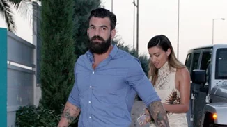 Δημήτρης Αλεξάνδρου - Όλγα Φαρμάκη: Δες την πρώτη επίσημη εμφάνισή τους