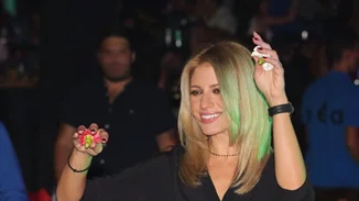 Ευαγγελία Αραβανή: Σε ποιο νυχτερινό κέντρο διασκέδασε;