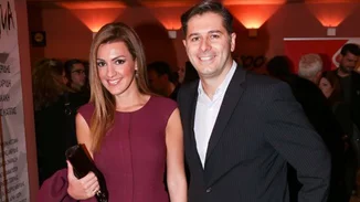 Αλέξανδρος Μπουρδούμης: Η δημόσια εμφάνιση με τη δημοσιογράφο σύντροφό του