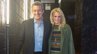 Νίκος Χατζηνικολάου - Κρίστη Τσολακάκη: Σπάνια βραδινή έξοδος