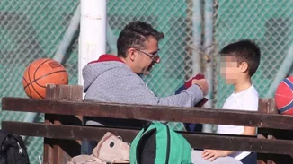 Γιώργος Λιάγκας: Καθημερινές στιγμές με τον γιο του, Γιάννη