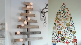 DIY Χριστουγεννιάτικα δέντρα: 15 + 1 εναλλακτικές προτάσεις για τον φετινό στολισμό