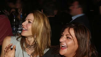 Τζένη Μπαλατσινού - Βίκυ Σταυροπούλου: Όλες οι φωτογραφίες από τη βραδινή τους έξοδο