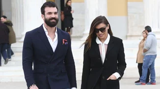 Όλγα Φαρμάκη - Δημήτρης Αλεξάνδρου: Η νέα κοινή δημόσια εμφάνισή τους