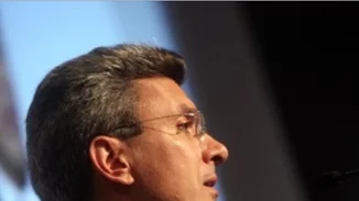 Νίκος Χατζηνικολάου: Στα γυρίσματα του τρέιλερ για το νέο δελτίο ειδήσεων στον ΑΝΤ1