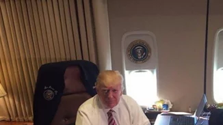 Donald Trump: Έκανε το πρώτο του ταξίδι με το Air Force One!