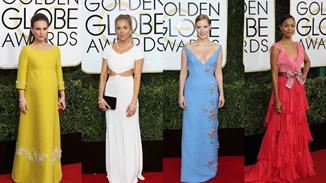 Χρυσές Σφαίρες 2017: Το εντυπωσιακό κόκκινο χαλί