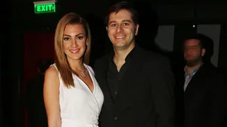 Αλέξανδρος Μπουρδούμης - Αλεξάνδρα Χατζηγεωργίου: Βραδινή έξοδος για το ερωτευμένο ζευγάρι!