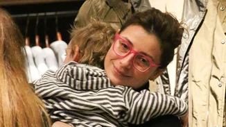 Ευδοκία Ρουμελιώτη: Καθημερινές στιγμές με το γιο της