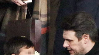 Πάνος Κιάμος: Στο γήπεδο μαζί με το γιο του