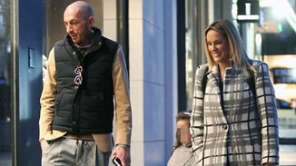 Έλενα Ασημακοπούλου - Μπρούνο Τσιρίλο: Βόλτα με την κόρη τους