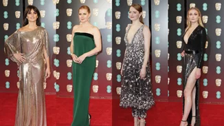 BAFTA 2017: Τι φόρεσαν οι celebrities στο κόκκινο χαλί;