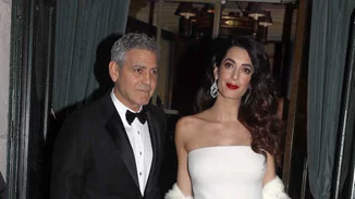 Amal Clooney: Με υπέροχο φόρεμα και φουσκωμένη κοιλίτσα στα βραβεία Cesar