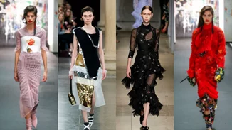 Preen, Christopher Kane, Erdem F/W '17: Τα ωραιότερα looks των συλλογών