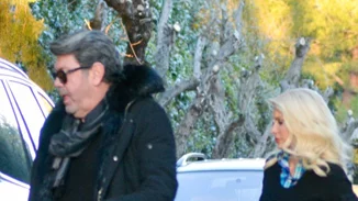 Ελένη Μενεγάκη: Η σπάνια κοινή εμφάνιση με τον Γιάννη Λάτσιο